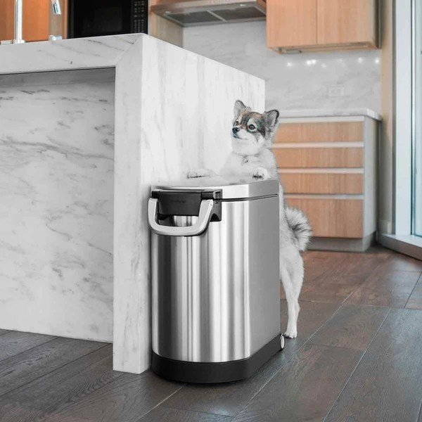 Mājdzīvnieku barības uzglabāšanas trauks 25 l – simplehuman-image-1