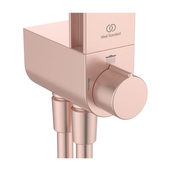 Gaiši rozā metāla dušas komplekts 110 cm ALU+ – Ideal Standard-image-2