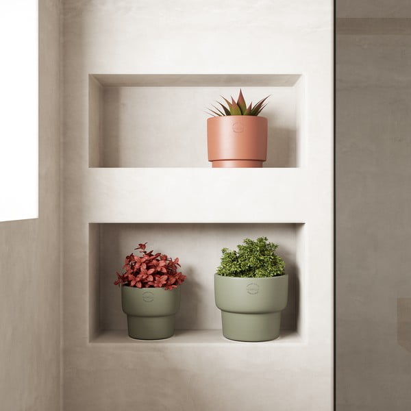 Keramikas ar rokām radīts puķu pods ø 17 cm Echo – Artevasi-image-4