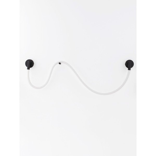 Balta/matēti melna tērauda LED sienas lampa Ilane – Nova Luce-image-3