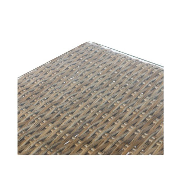 Dārza galds no mākslīgās rotangpalmas 80x80 cm Patsy – LDK Garden-image-3