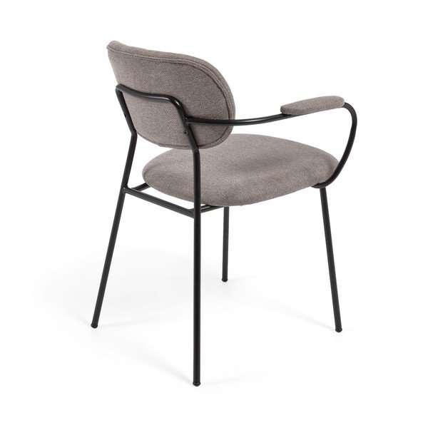 Gaiši brūns ēdamistabas krēsls Auxtina – Kave Home-image-3