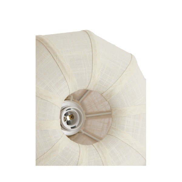 Krēmkrāsas griestu lampa ar auduma abažūru ø 30 cm Zosia – Light & Living-image-4