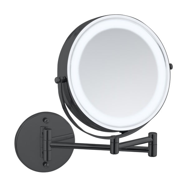 Kosmētikas spogulis ar gaismu (ar 5x palielinājumu) ø 25,5 cm Lumi – Wenko-image-1