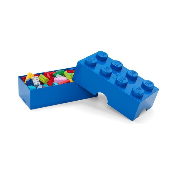 Zila plastmasas uzglabāšanas kaste bērniem 20x10x7 cm – LEGO®-image-3
