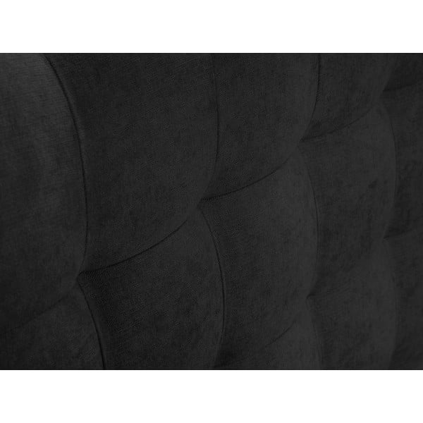 Tumši pelēka divguļamā gulta Mazzini Beds Jade, 180 x 200 cm-image-1