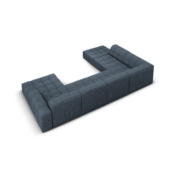 Zils stūra dīvāns (ar kreiso stūri/U veida) Chicago – Cosmopolitan Design-image-4