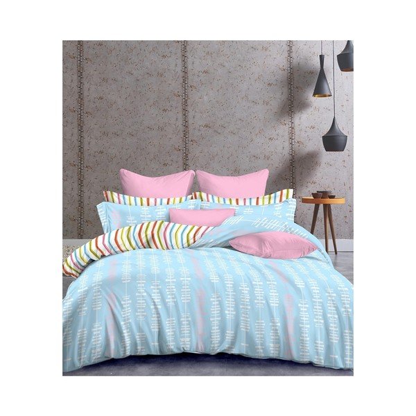 Divvietīga gultas pārklājs DecoKing Basic Stiches, 200 x 220 cm-image-2