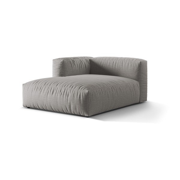 Gaiši pelēka modulārā dīvāna daļa (ar kreiso stūri) Martina – Micadoni Home-image-1