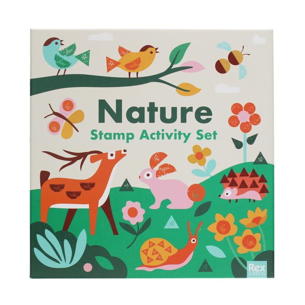 Radošais komplekts Stamp Activity Set Nature – Rex London