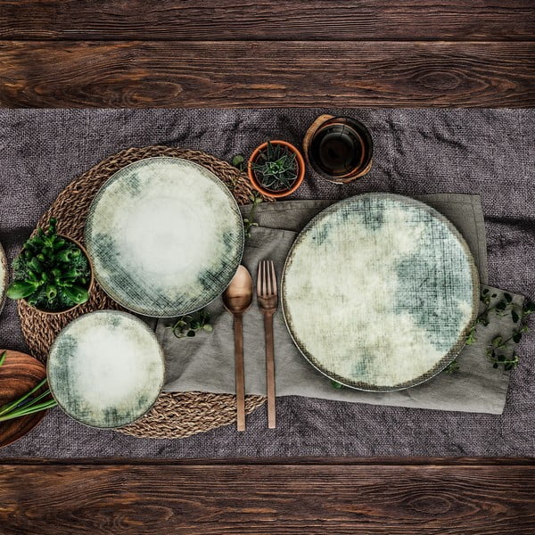 Porcelāna trauku komplekts (24 gab.) Güral Porselen Denim-image-1