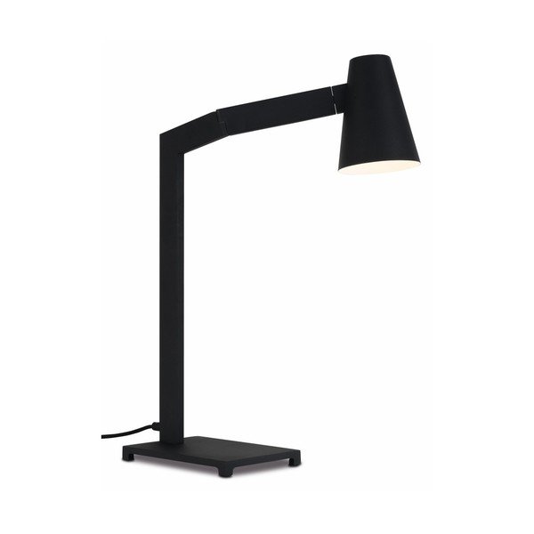 Melna galda lampa ar metāla abažūru (augstums 60 cm) Biarritz – it's about RoMi