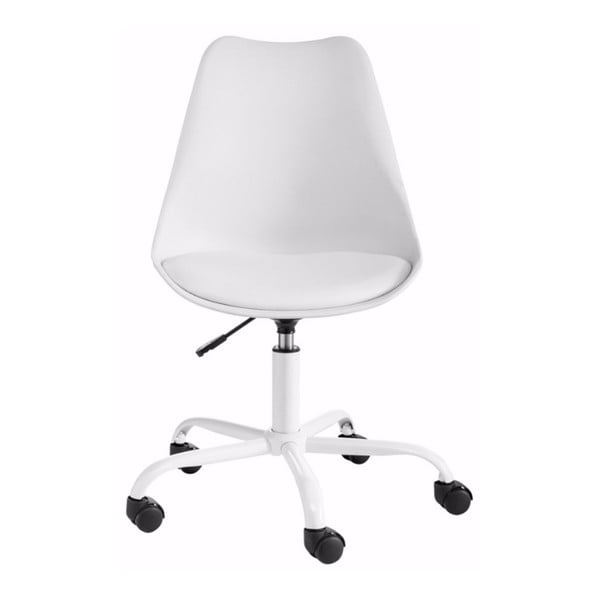 Balts regulējams biroja krēsls Støraa Dan-image-1