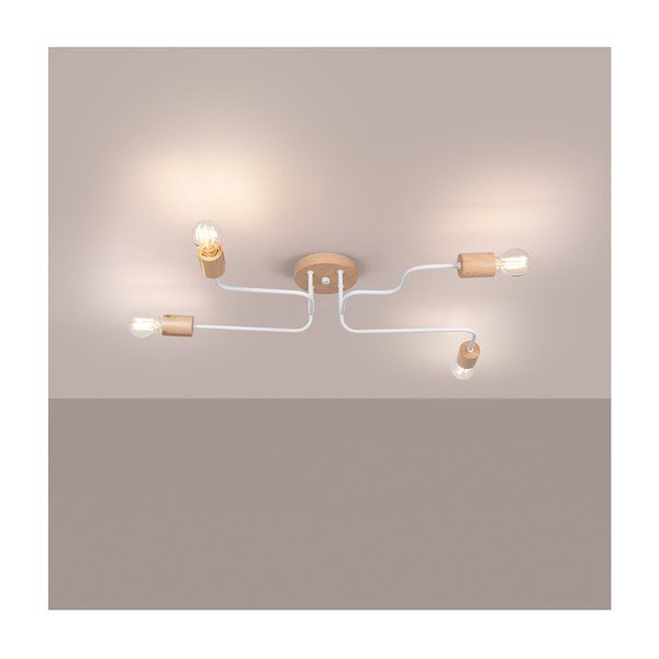 Dabīga toņa griestu lampa 58x75 cm Dazzle – Sollux-image-1