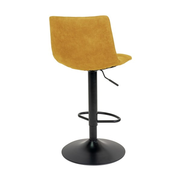 Dzelteni bāra krēsli (2 gab.) 88 cm Middelfart – House Nordic-image-4