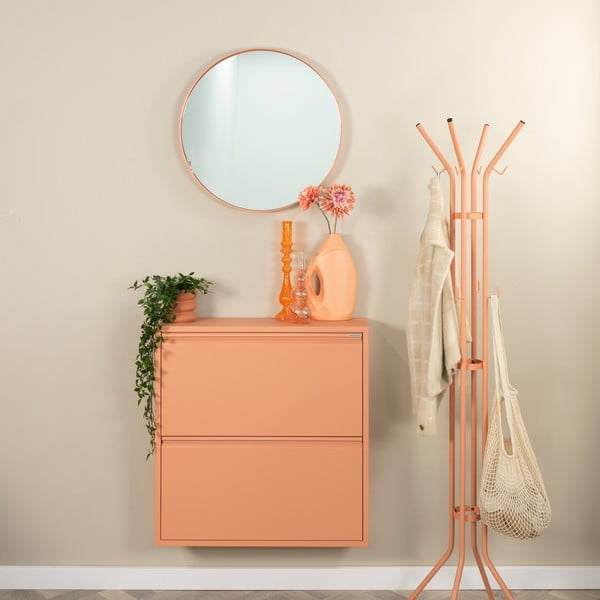 Lašrozā metāla atverams apavu plaukts 75x77,5x22,5 cm Billy – Spinder Design-image-1