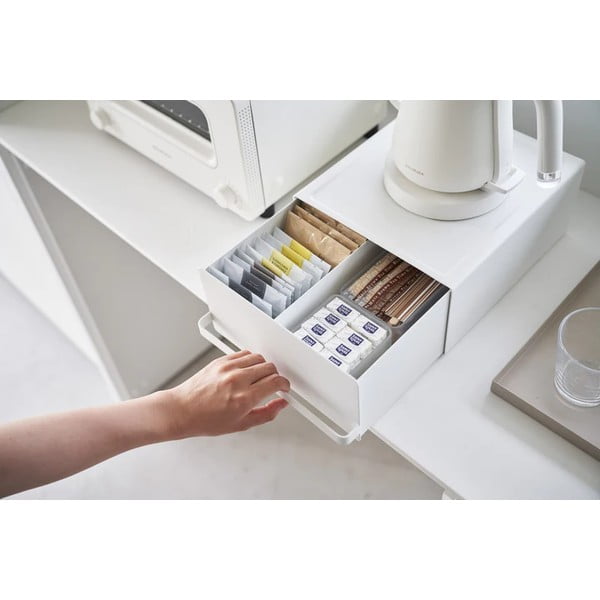 Balta tējas kaste Tower – YAMAZAKI-image-1