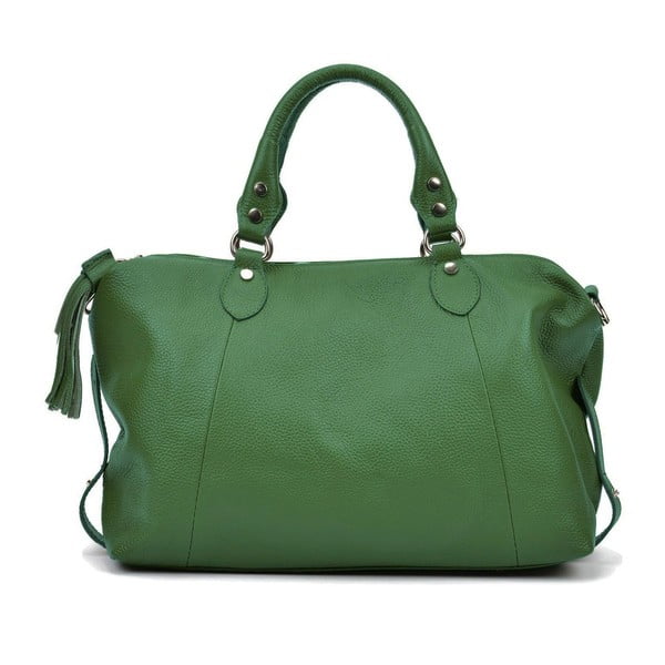 Zaļa ādas somiņa Mangotti Debra