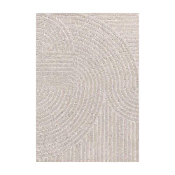 Gaiši pelēks vilnas paklājs 200x290 cm Hague – Asiatic Carpets