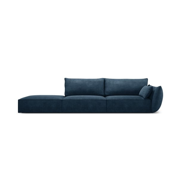 Tumši zils stūra dīvāns Vanda – Mazzini Sofas