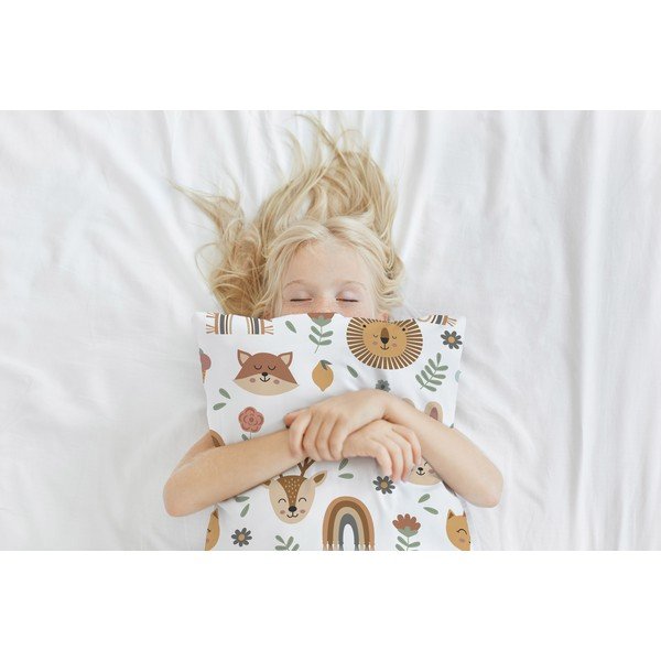 Bērnu spilvendrāna no kokvilnas satīna 45x45 cm Little Boho – Butter Kings-image-1