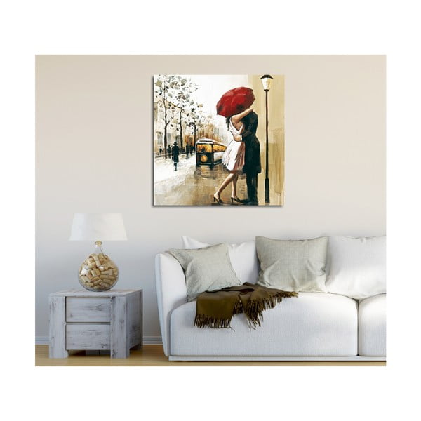 Glezna uz audekla Paris, 45 x 45 cm-image-2