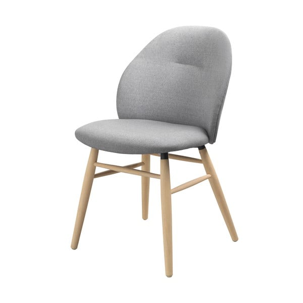 Pelēks pusdienu krēsls Unique Furniture Teno