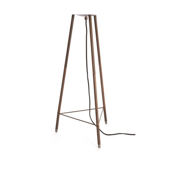 Balta stāvlampa ar auduma abažūru (augstums 133 cm) Bibury – Light & Living-image-4