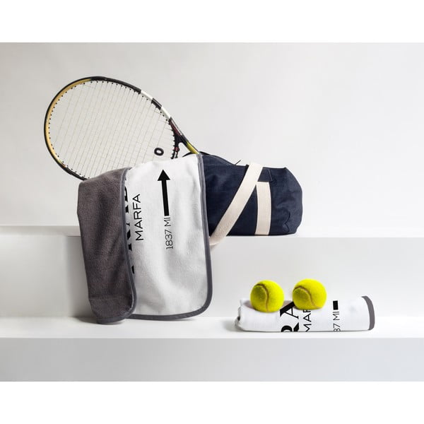 Melnbalts mikrošķiedras dvielis 45x70 cm Prada – Really Nice Things-image-1