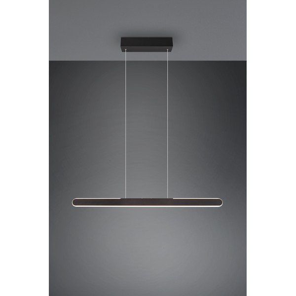 Melna LED piekaramā lampa Helios – Trio-image-2