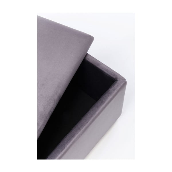 Brūns samta sols ar krātuvi Kare Design Cherry-image-4