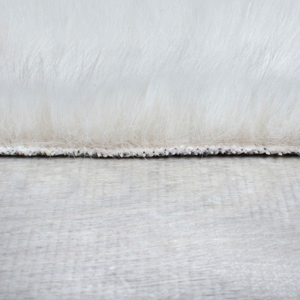 Balta sintētiska kažokāda 160x230 cm Alpine Faux Fur – Flair Rugs-image-4
