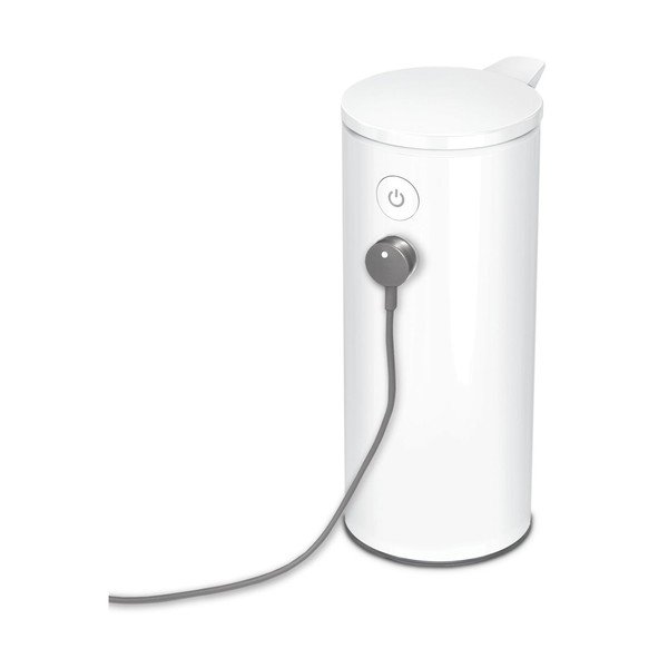 Balts tērauda automātisks ziepju dozators 266 ml – simplehuman-image-3