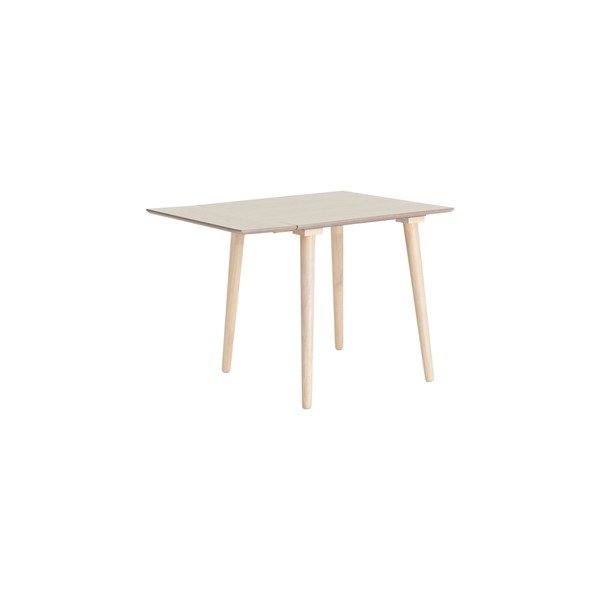 Izvelkams ēdamgalds ar papildu galda virsmu ar gobas imitāciju 80x80 cm Jolina – Ellos Home-image-3