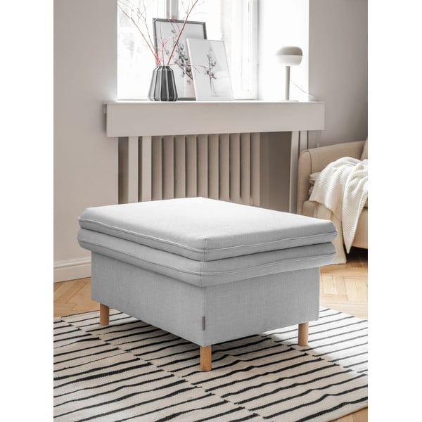 Gaiši pelēks kāju soliņš Simon – Miuform-image-3