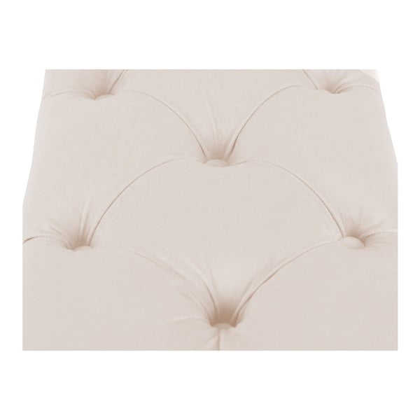 Bēšs otomāns ar uzglabāšanas vietu Kooko Home Manna, 47 x 160 cm-image-4