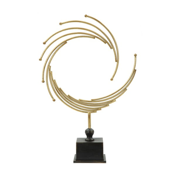 Dekoratīva dzelzs statuete zelta krāsā Mauro Ferretti Round