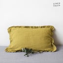 Lina spilvendrāna 40x40 cm Lemon Curry – Linen Tales
