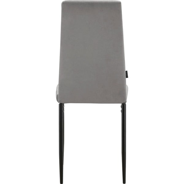 Pelēki samta pusdienu krēsli (2 gab.) Kelly – Støraa-image-4
