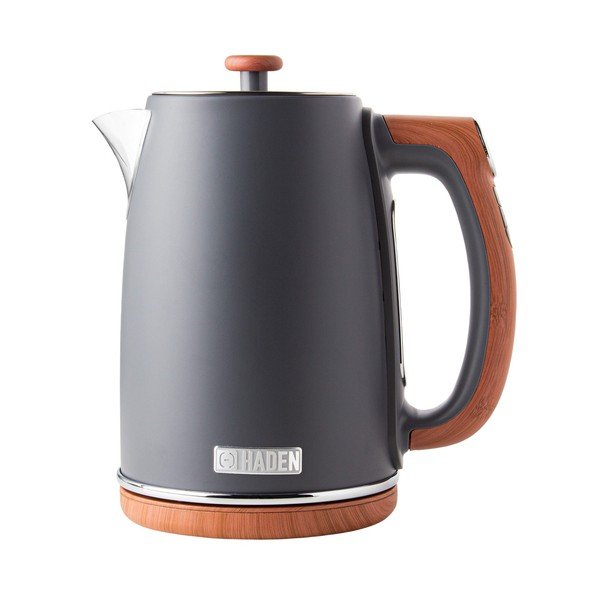 Tumši pelēka elektriskā tējkanna 1,7 l Dorchester – Haden
