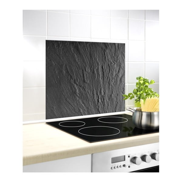 Stikla sienas aizsargplāksne plītij Wenko Slate, 60 x 50 cm-image-2