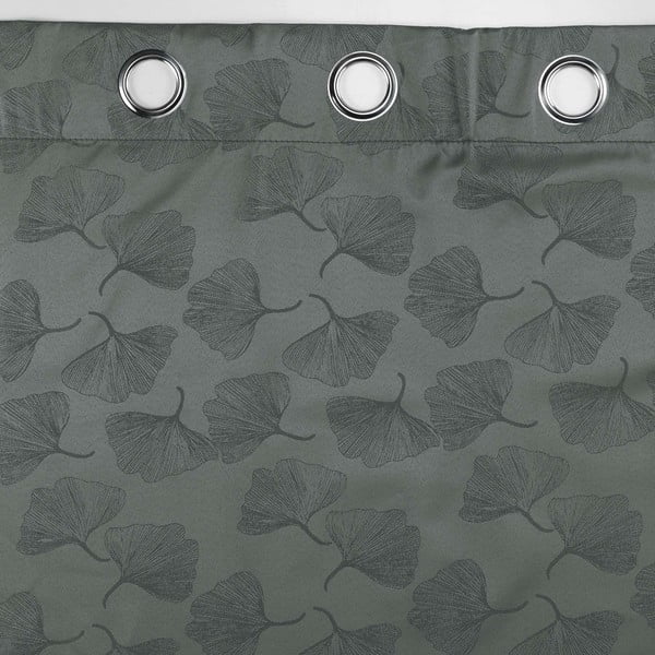 Antracīta pelēks gaismu necaurlaidīgs aizkars 140x260 cm Lunella – douceur d'intérieur-image-4