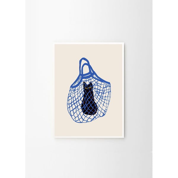 Plakāts 30x40 cm The Cat’s In The Bag – Chloe Purpero Johnson – The Poster Club-image-3