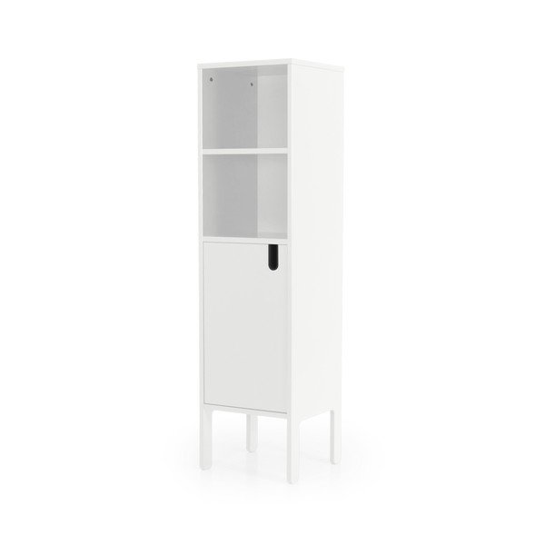 Balts skapis Tenzo Uno, augstums 152 cm-image-2
