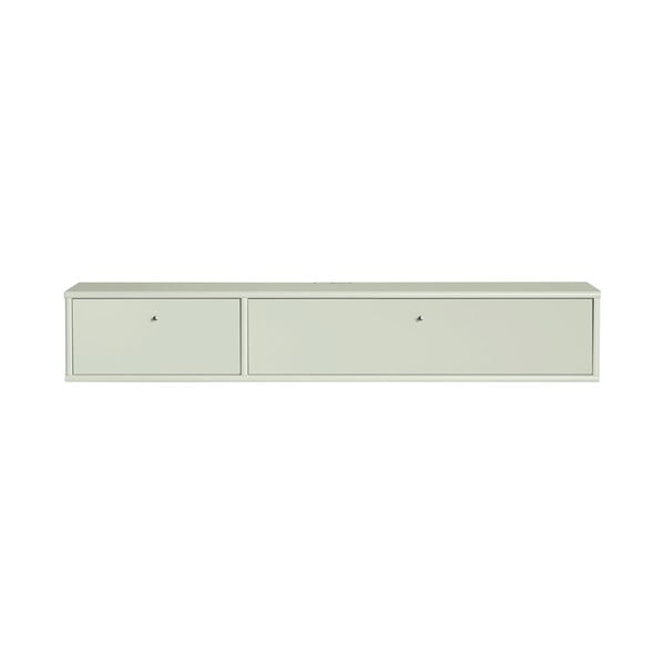 Piparmētru zaļš TV galdiņš 136x22x32,5 cm Mistral – Hammel Furniture