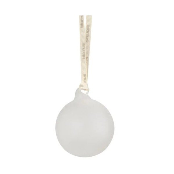 Stikla pūstas Ziemassvētku eglītes bumbiņas (4 gab.) ø 7 cm Juhla – Blomus