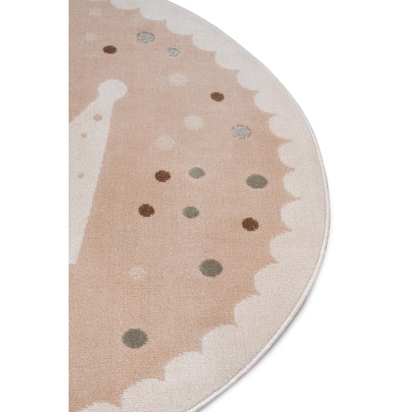 Bēšs bērnu paklājs ø 100 cm Crown – Hanse Home-image-1