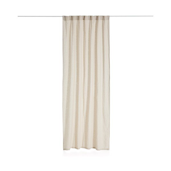 Bēšs kokvilnas aizkars 140x270 cm Nolira – Kave Home