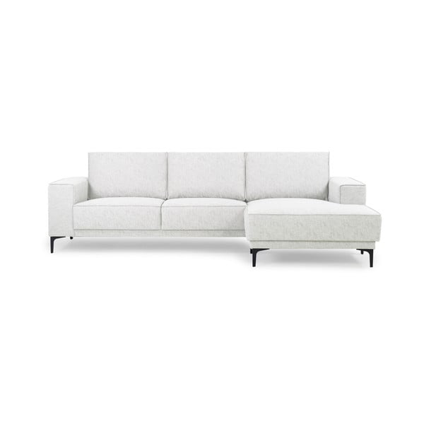 Balts stūra dīvāns (ar labo stūri) Copenhagen – Scandic