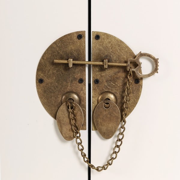 Balta zema kumode 130x50,5 cm Oriente – Ixia-image-1